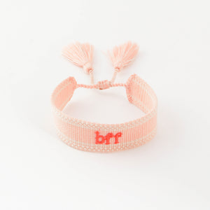 PINK Woven BFF Bracelet - Adult and Mini Set