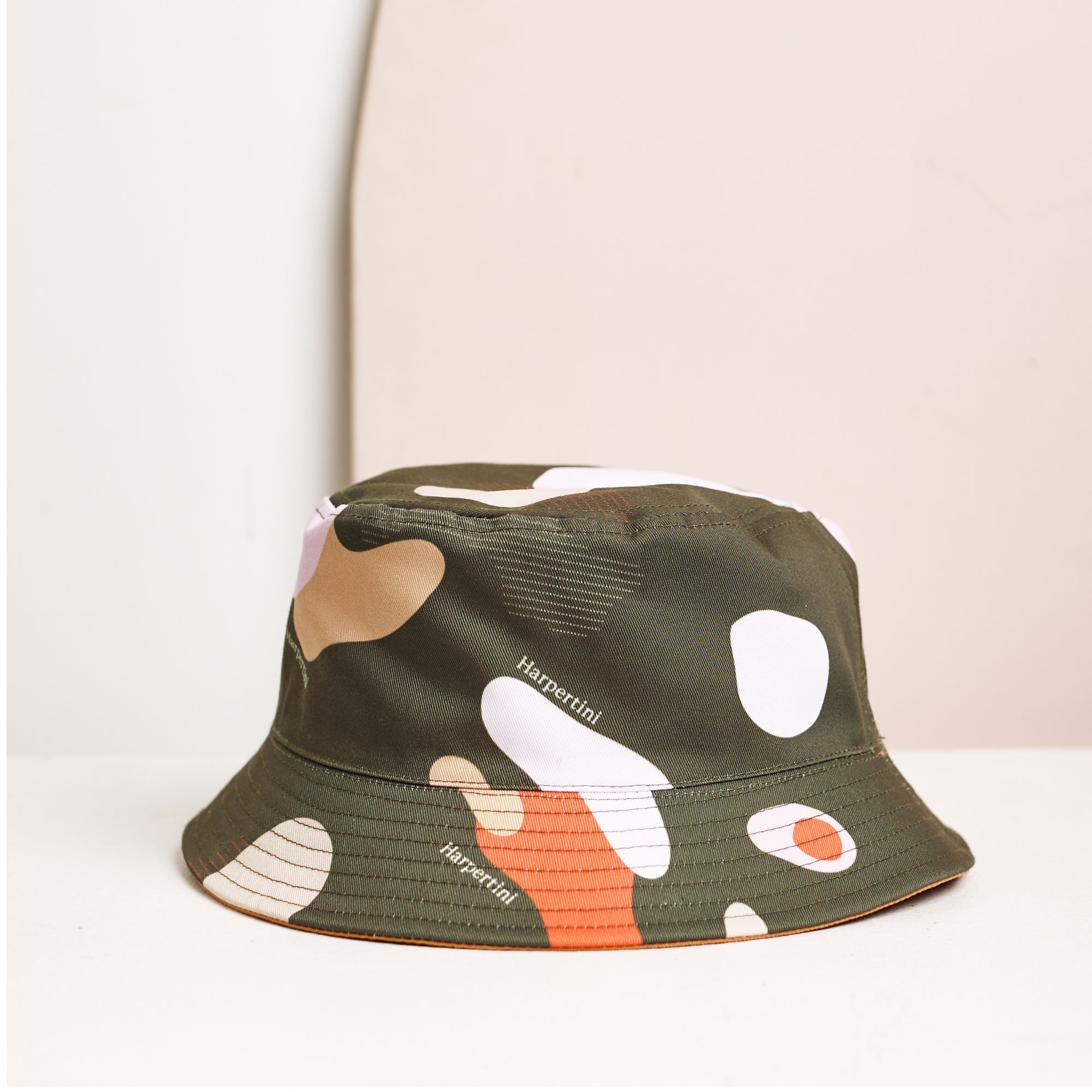 Adult Holiday Bucket Hat - Rockpool / Terracotta