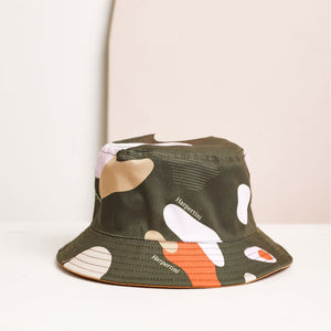 Kids Holiday Bucket Hat - Rockpool / Terracotta