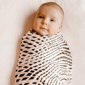 Bamboo/Cotton Baby Swaddle 'Canopy'
