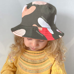 Harpertini rockpool pattern Kids bucket Hat